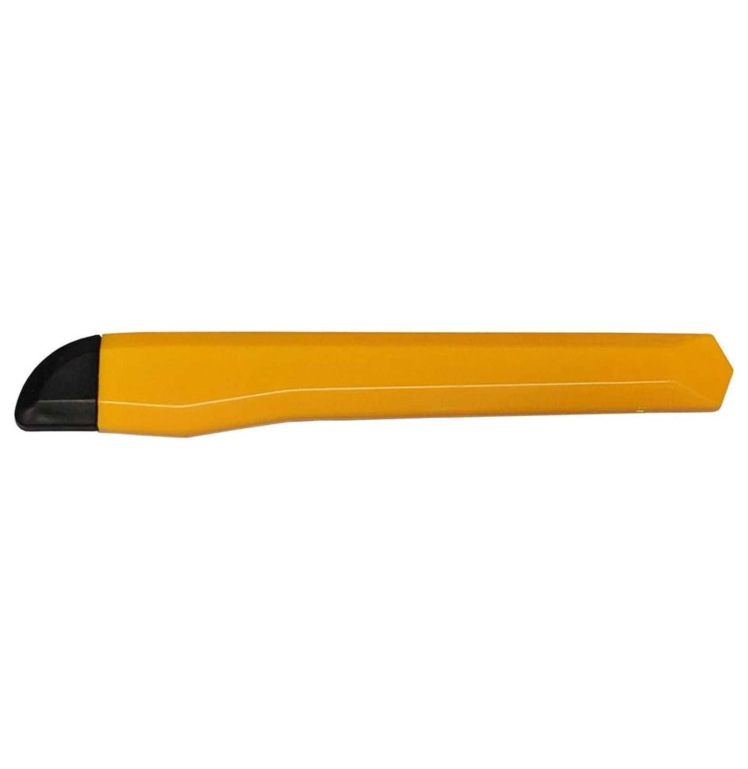 Utility Knife Box Cutters 100 Pack - 9MM Snap Off Blade - 5.25 Inch Yellow Retractable Safety Knife - Heavy Duty Cardboard Opening Knife for Warehouse & Office