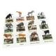 thumbnail image 4 of Mini Figuras de animales CUTICAT 12 piezas con Tarjetas flash juego materiales Montessori para fiesta temática, 4 of 8