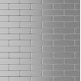 thumbnail image 2 of Bricky S2 Silver Stainless Steel 11.81 in. x 11.42 in. x 5 mm Metal Peel & Stick Wall Mosaic Tile (5.62 sq.ft./case), 2 of 4