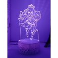 thumbnail image 1 of YSITIAN Genshin Impact Paimon 3D led lamp for Bedroom Manga Night Lights Anime Action Figures decor lampara de Noche F1116-130, 1 of 6