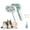 Green+White, variant on Furry Basics Pet Grooming Brush, Furry Basics Pet Brush, Furrybasics Pet Grooming Comb, Pet Hair Removal Comb with Water Tank and Release Button (Green+Pink)