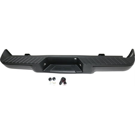 Step Bumper Powdercoated Black Face Bar and Pads for 2009-2014 Ford F-150 King Ranch