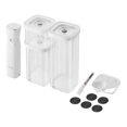 thumbnail image 1 of ZWILLING Fresh & Save CUBE Cube Vacuum Starter Set, S / 6 Piece Transparent-White, 1 of 11