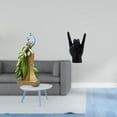 thumbnail image 2 of Figura de escritorio,Estante de estatua de pavo real para escritorio,decoración del hogar,Figura decorativa creativa para la oficina y el hogar.,Estatua del gesto de la roca,Estatuas y figuras, 2 of 8