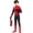 #A, variant on Spider Hero Costume Full Body Stretch Jumpsuit with Head Mask, 3D Printed Bodysuit Outfit for Halloween Stage Performance Theme Party