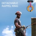 thumbnail image 3 of Rappel Gear Downhill Equipmento De Escalada Anillo De Rappel Con Una Apertura De 12 Mm, Conector Desmontable Para Rescate Arborista De Escalada De Rocas, 3 of 7