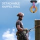 thumbnail image 3 of Rappel Gear Downhill Equipmento De Escalada Anillo De Rappel Con Una Apertura De 12 Mm, Conector Desmontable Para Rescate Arborista De Escalada De Rocas, 3 of 7