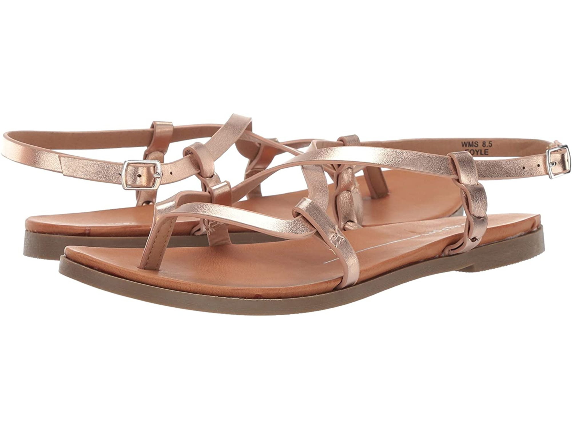 report flip flops gold