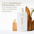 thumbnail image 6 of (4 pack) Native Body Wash, Sandalwood & Shea Butter, Sulfate Free, for Women & Men, 36 fl oz, 6 of 13