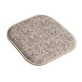thumbnail image 3 of Broadway Memory Foam No Slip Back 16 x 16 Chair Pad Cushion 6 Pack - Cream-Chocolate, 3 of 7
