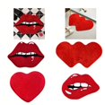 thumbnail image 2 of Fashion Lip Rug Valentines Day Door Mat Anti Skid Bottom Suitable for Entrance, 2 of 13