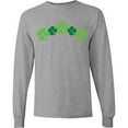 thumbnail image 3 of Inktastic Shamrock Four Leaf Clover St Patricks Long Sleeve T-Shirt, 3 of 5