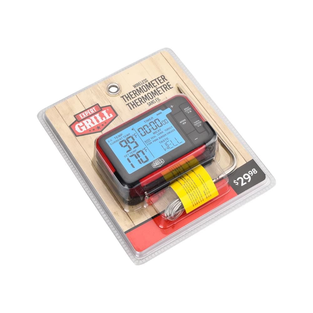 Expert Grill Wireless Digital BBQ Grilling Thermometer