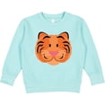 thumbnail image 2 of Inktastic Tiger Face Toddler Sweatshirt, 2 of 4