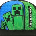 thumbnail image 2 of Minecraft Creepers & Logo Youth Trucker Hat, 2 of 5