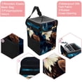 thumbnail image 2 of Bird Foldable Car Trash Bin with Lid, Leak-proof Mini Trash Can, Hanging Storage Bag for Car, 2 of 6