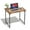 Vintage, variant on Small Computer Desk for Small Spaces, Office Desk for Home Office, Modern Writing Desk,32 Inchs, Adjustable Feet,(Vintage)