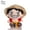 8-inch new Luffy, variant on One Piece Cute Cartoon Anime Plush Toy Luffy Joe Basolon Doll Machine Doll