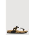 thumbnail image 2 of Women's Jelly Cut Out Thong Sandals with Buckle Detail, 2 of 3