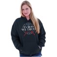 thumbnail image 3 of Fishing American Pride Fisherman Joke Unisex Plus Fleece Graphic Hoodie Brisco Brands 2X, 3 of 5