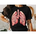 thumbnail image 2 of Human Body Internal Organs Anatomy Graphic Gift Men Women T-Shirt Human Anatomy Body Lungs Birthday Holiday Presents Men Women Kids Tshirt, 2 of 10