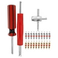 thumbnail image 1 of LEEYNEER Spring Hinge Mechanism Tire Valve Core Wrench 12.00X1.40X1.40CM, 1 of 8