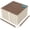 Brown, variant on Gymax 100 Sq. Ft. Wood Grain Puzzle Mats 25-Pack EVA Foam Interlocking Floor Tiles Black