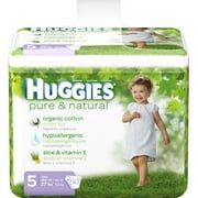 Huggies Pure & Natural Big Pack Sz5 50ct