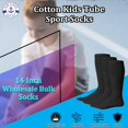 thumbnail image 4 of Yacht & Smith 14 Inch Wholesale Kids Tube Socks, Cotton Bulk Sport Socks Size 4-6, 4 of 5