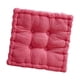 thumbnail image 2 of Cojín cuadrado con forma de galleta, sencillo, para sofá, oficina y sala de estar. Rosa roja, 2 of 9