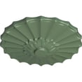 thumbnail image 3 of Ekena Millwork 9"OD x 1 3/8"P Shakuras Ceiling Medallion (Fits Canopies up to 1 3/8"), Hand-Painted Athenian Green, 3 of 7
