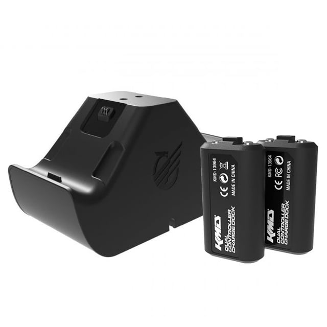 Base de Carga Doble KMD con 2 Baterias Recargables para Xbox One y Series X
