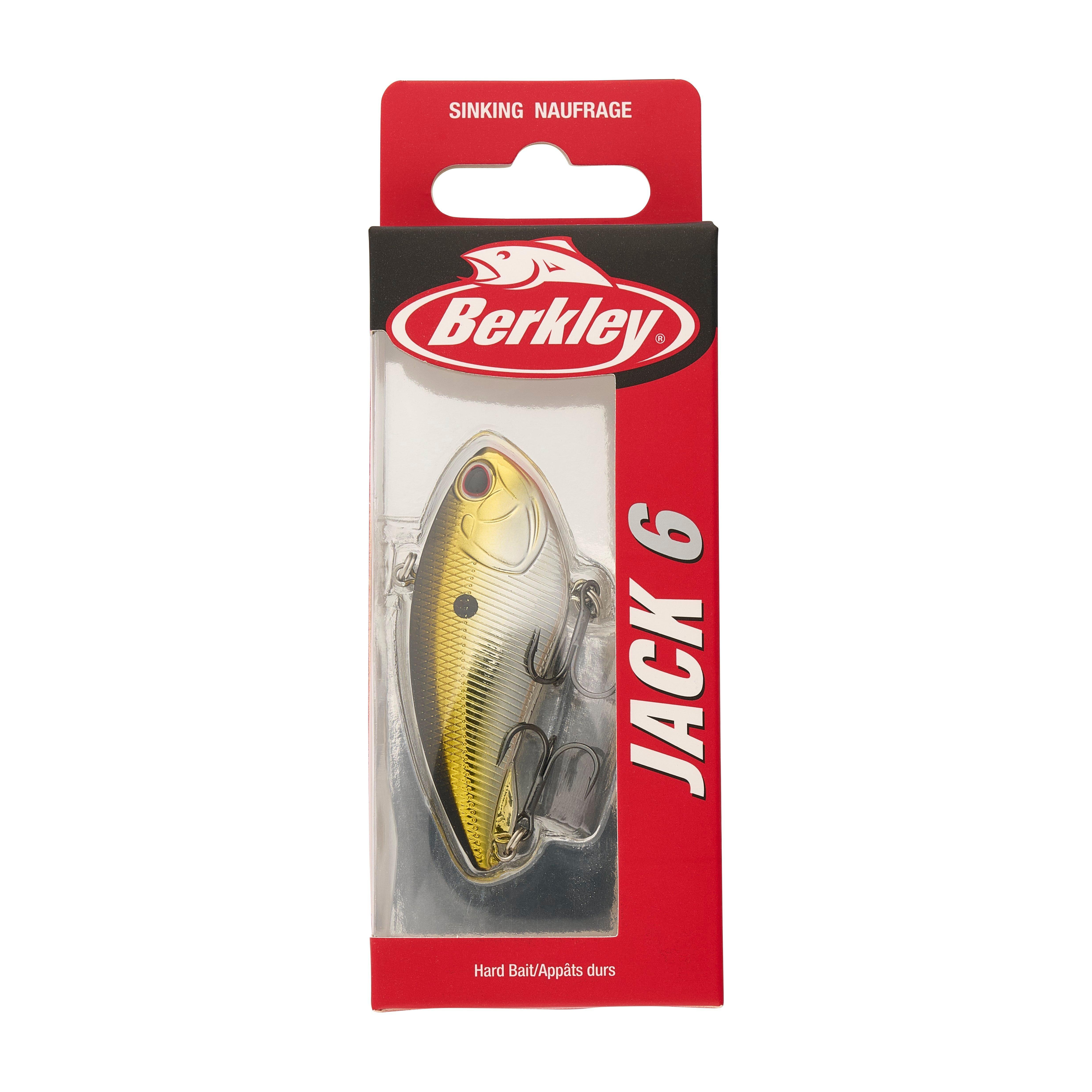 Berkley Jack, 6, 1/2 oz, Gold Chrome