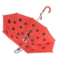 thumbnail image 2 of Kids Umbrella w a Whistle Sun Rain Protection Windproof- Frog Bee Cat Lady Bug Butterfly Panda, 2 of 4