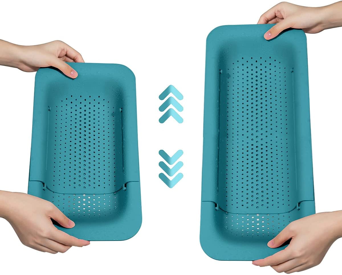 Sink Colanders and Strainers Basket, Kitchen Extendable Sink Strainer