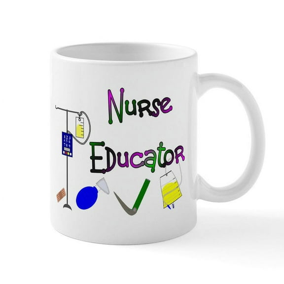 CafePress - Nurse Educator Mug - 11 oz Ceramic Mug - Novelty Coffee Tea Cup