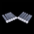 thumbnail image 3 of 50Pcs 10ml White Lab Plastic Frost Test Tubes Vial Seal Cap, Graduated Marks Centrifuge Tubes Skirted Conical Bottom for Laboratory School Educational, 3 of 9