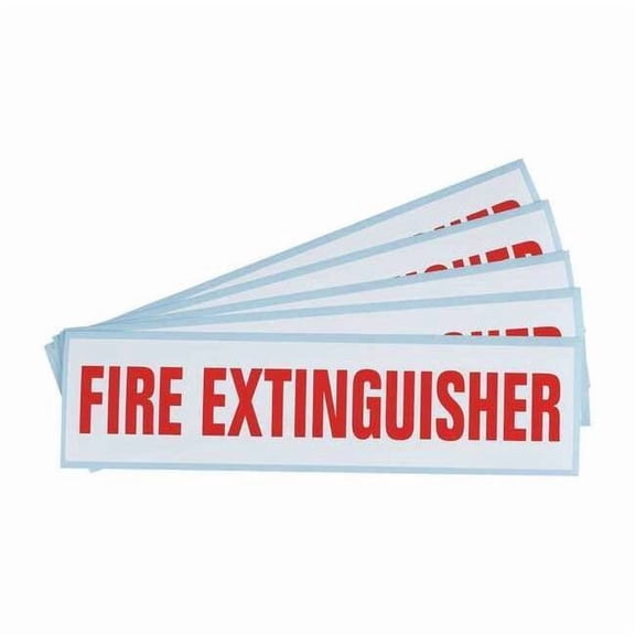 Brady Vinyl Label,2 1/4 in x 9 in,Vinyl,PK5 SV089E