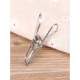 thumbnail image 4 of 60 Pack Stainless Steel Laundry Clips, Rustproof Clothespins Clothes Pins with Strong Grip for Washing Line, Snack Bags, Towels, Pictures, Paper – Ideal for Kitchen, Office & Household Organization, 4 of 6