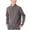 #089-Brown, variant on Donemore Men's Half-Zip Stand Collar Long Sleeve Sport Shirt Solid Color Breathable Outdoor Running Fitness Top Casual Stylish Versatile Men's Clothing