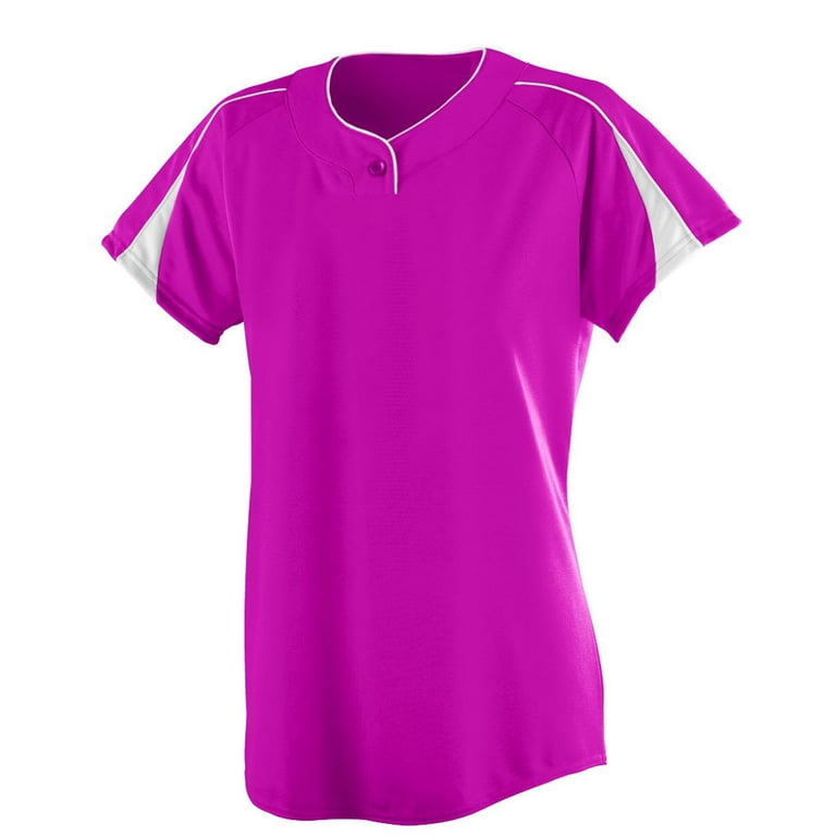 Augusta Women s Diamond Softball Jersey GOLD WHITE LG Walmart