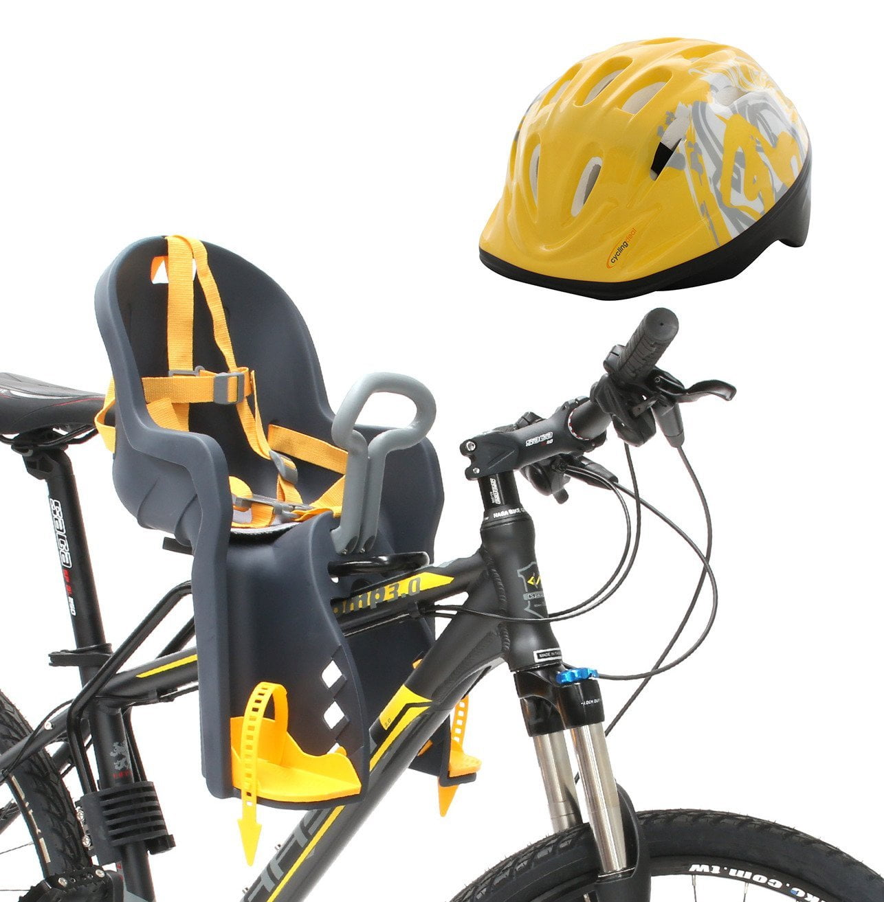 Child Front Carrier Baby Back Seat Chair MTB Bike Bicycle Security Kids Handrail