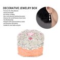 thumbnail image 4 of Enamel Trinket Box, Electroplating Hand Crafted Mess Proof Zinc Alloy Jewelry Box Innovative  for  for Dressing Table for Cabinet for Jewelry, 4 of 8