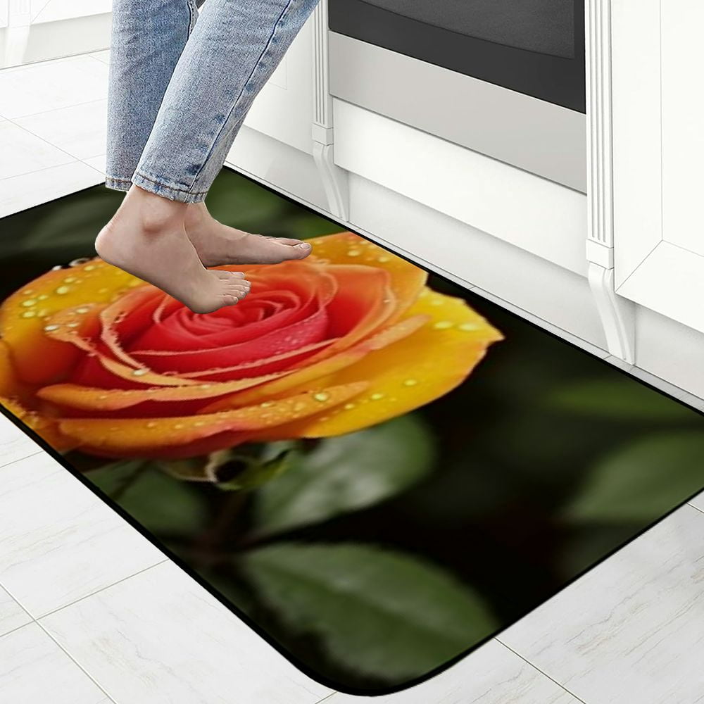 Heduofu Decorative Door Mat, Door Mat with Non-Slip Rubber Backing, Easy Cleaning, Traps Dirt, for Entry, Patio, Garage 19.68*47.24 in