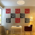 thumbnail image 2 of 4pcs Colgante Tabique Separador Divisores Muebles Mariposa Adorno Salón Hogar - Rojo Sunnimix Separador de separación de habitación, 2 of 8