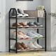thumbnail image 1 of Pastelera de Organizador de Zapatos, Estante de Calzado de Instalacia Fácil de Acero inoxidable de plásCo Simple Para Dormitorios, 1 of 7