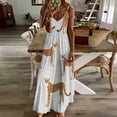 thumbnail image 4 of Cheetah Seamless Pattern Repeat Sleeveless Dress Women's Evening Dress Womans Clothing, 4 of 9