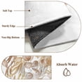thumbnail image 6 of Round Rug 3.3Ft Washable Non-Slip, Eucalyptus Leaves Circle Area Rugs for Living Room Bedroom, Khaki Summer Botanical Weeping Indoor Floor Mats Carpet Runner for Home Decor Aesthetic, 6 of 8