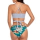 thumbnail image 3 of Nuevo traje de baño dividido para mujer Traje de baño sexy con estampado de rayas informales Fridja nalpqowj19442, 3 of 7