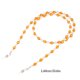 thumbnail image 4 of Guardurnaity Correa de cuerda para gafas, suministros decorativos elegantes, retenedor acrílico duradero, decoración ligera, accesorios para Cadenas y cordones para anteojos naranja, 4 of 6